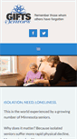Mobile Screenshot of giftsforseniors.org
